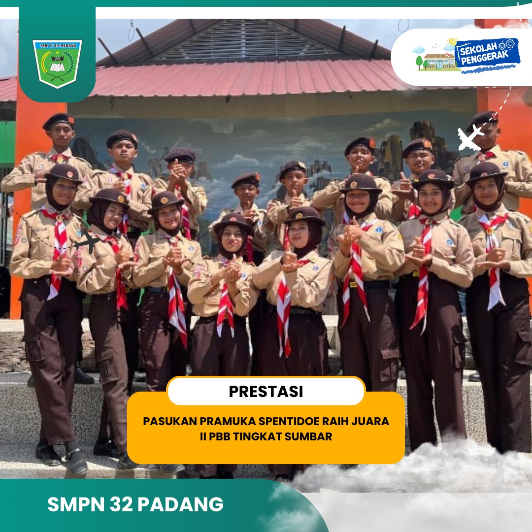 JUARA 2 lomba PBB tingkat SMP/MTS Se-Sumatera Barat